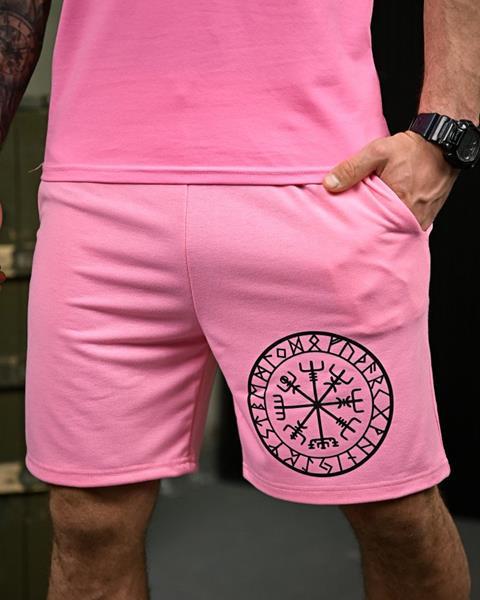 Шорты Madoka (S-2XL) 1077 pink (лето)