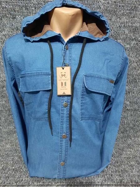 Рубашка Mary Poppins (S-2XL) 5287 l.blue (деми)