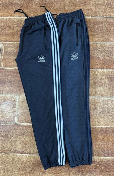 Штаны спорт Ayden (46-56) AD1213 blue-white (деми)