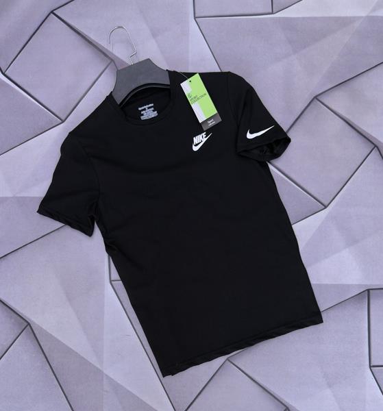 Футболка Rassul (S-2XL) 6418 black (лето)