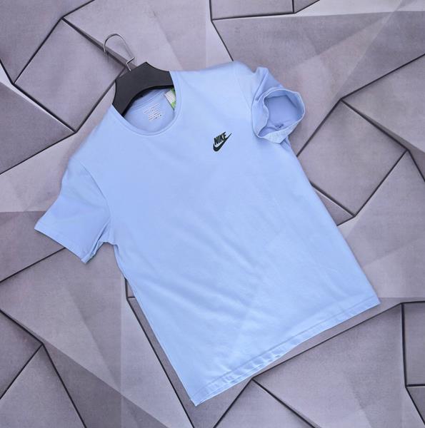 Футболка Rassul (S-2XL) 6419 l.blue (лето)
