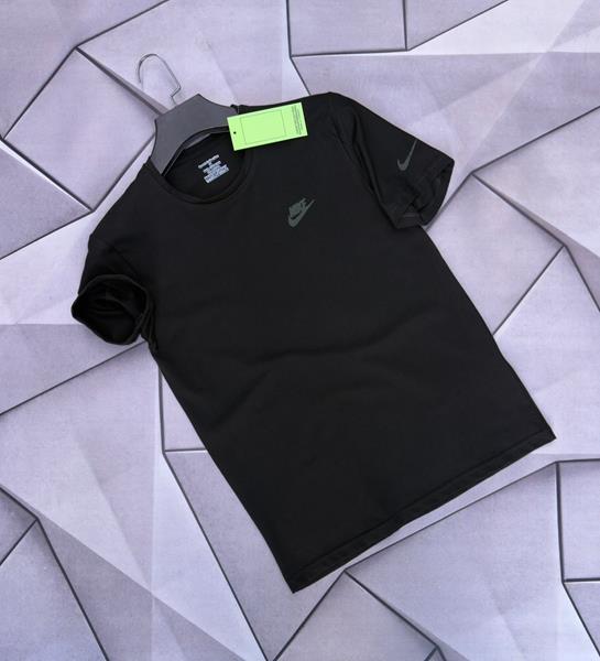 Футболка Rassul (S-2XL) 6422 black (лето)