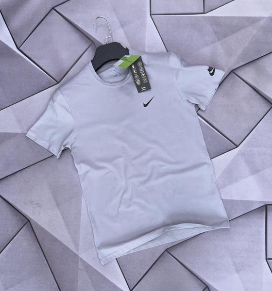 Футболка Rassul (S-2XL) 6429 l.grey (лето)