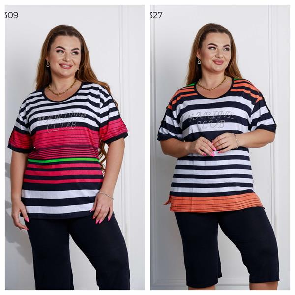 Костюм Dra Gon (2XL-4XL) 584309 pink (лето)
