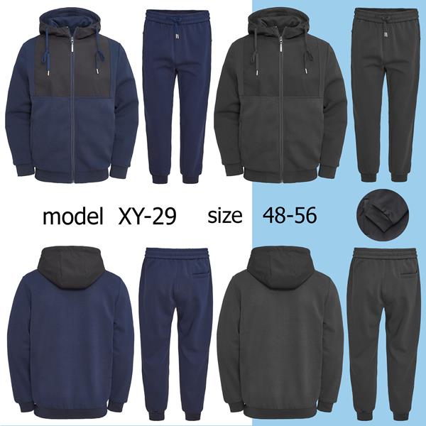 Костюм спорт Faraon (48-56) XY29 navy (деми)