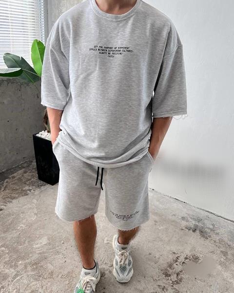 Футболка Faraon (48-56) 3027 grey (лето)