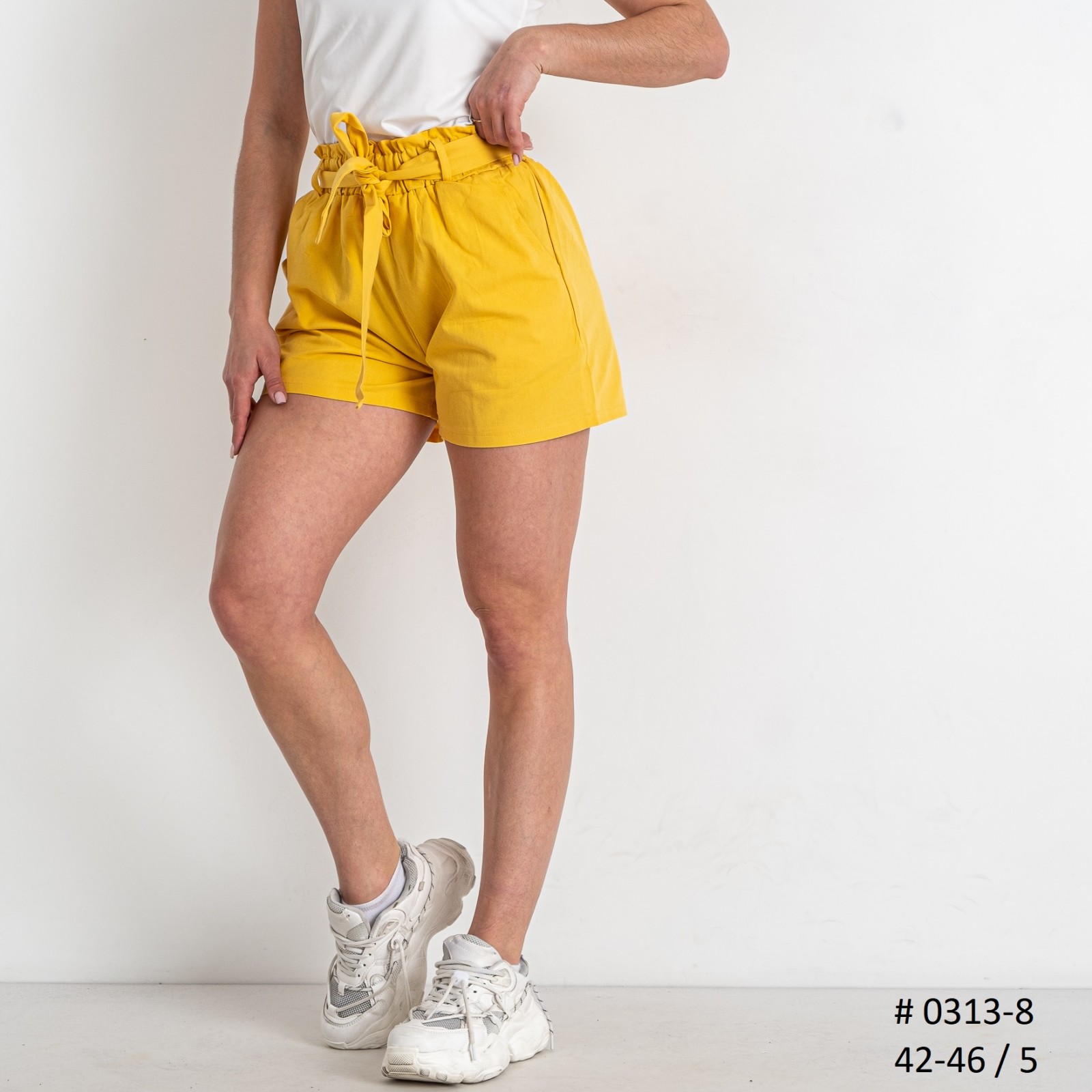 Шорты Modnulya (42-46) 0313-8 yellow (лето)