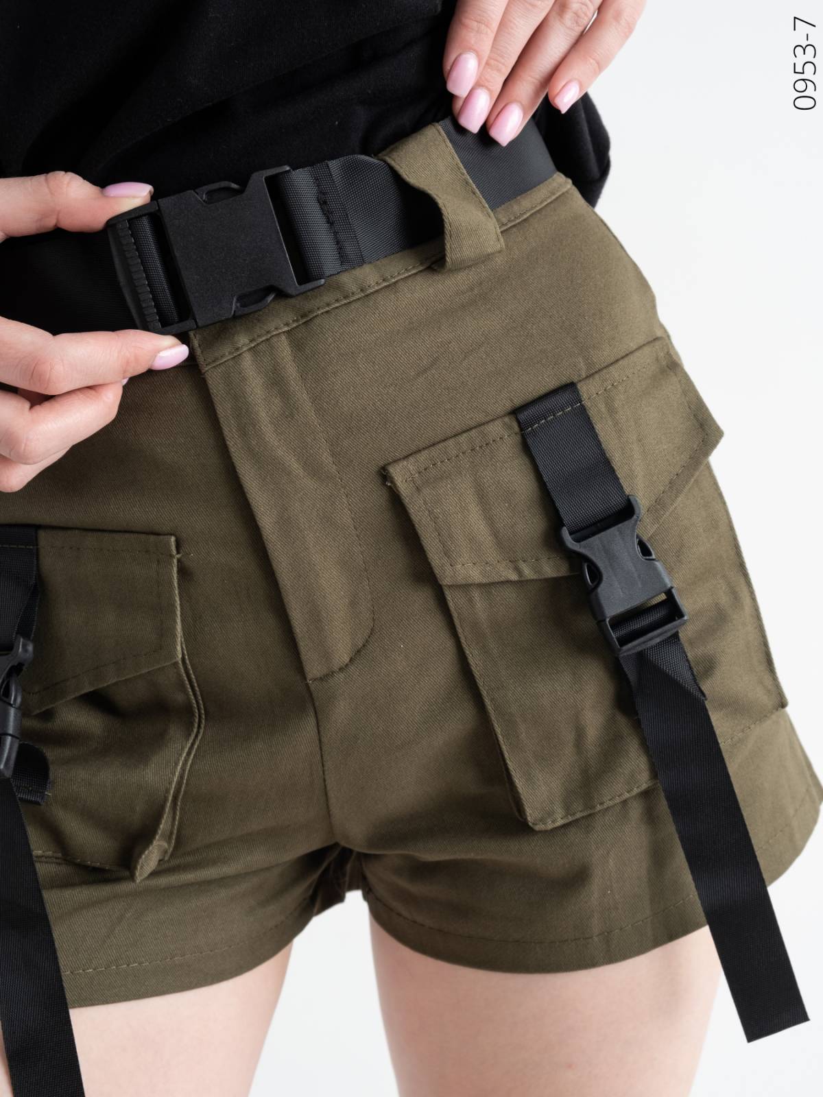 Шорты Modnulya (44-48) 0953-7 khaki (лето)