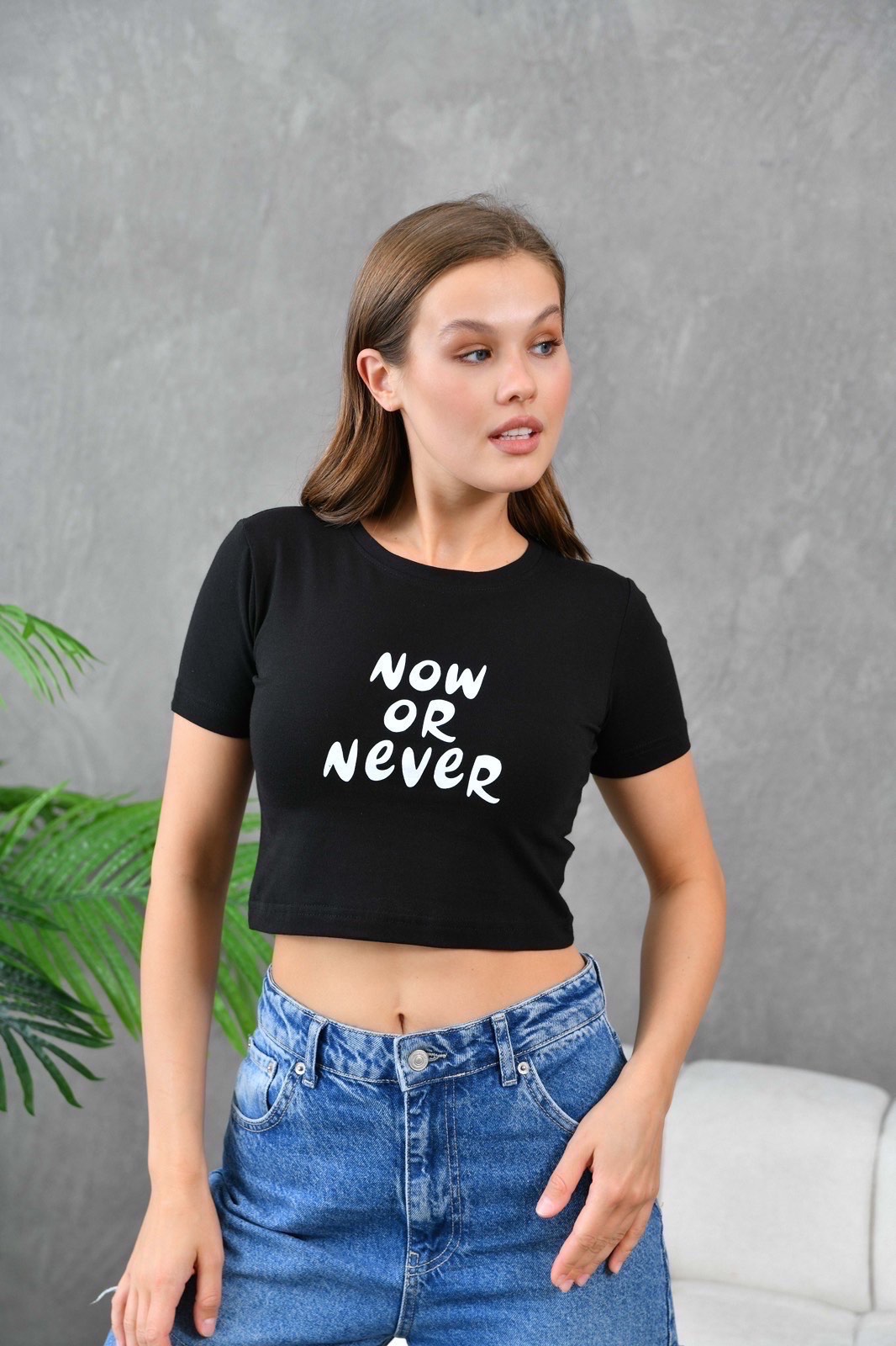 Топ Modnulya (S-L) 2677 black (лето)