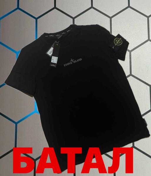 Футболка Alex Clothes (2XL-6XL) 4647 black (лето)