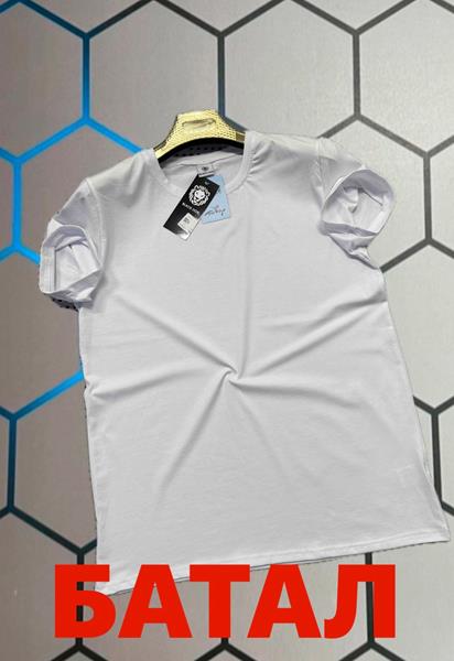 Футболка Alex Clothes (2XL-6XL) 4668 white (лето)