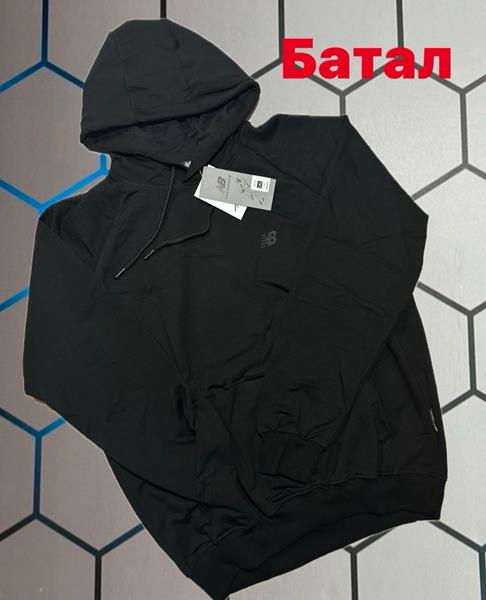 Худи Alex Clothes (2XL-6XL) 4687 black (деми)