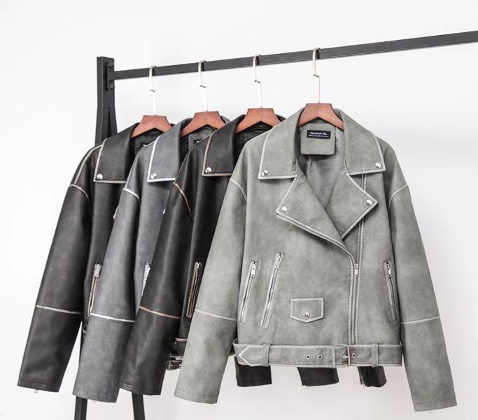 Куртка LiOpt (S-L) 3507 l.grey (деми)
