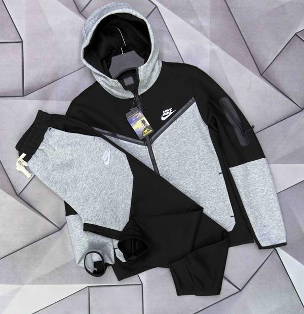 Костюм спорт LiOpt (M-3XL) L4 black (деми)