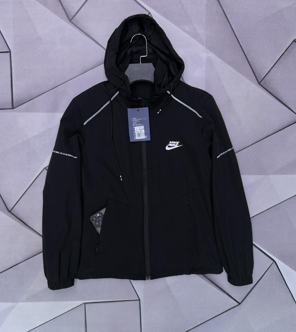 Ветровка LiOpt (M-3XL) L6 black (деми)
