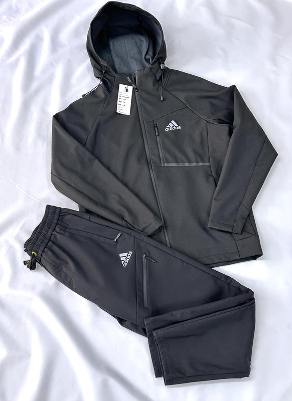 Костюм спорт LiOpt (XL-6XL) L9 black (зима)