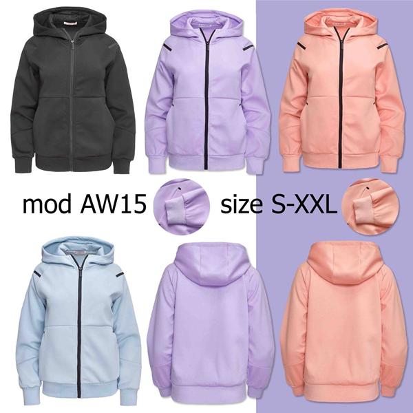 Кофта спорт LiOpt (S-2XL) AW15 peach (деми)