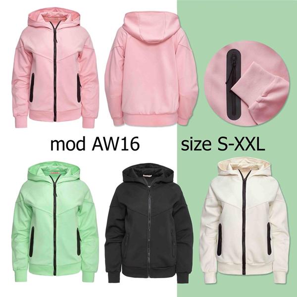 Кофта спорт LiOpt (S-2XL) AW16 powder (деми)