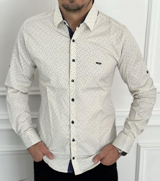 Рубашка Nik (M-3XL) 56428 white (деми)