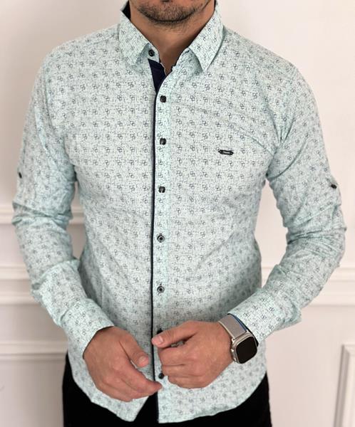 Рубашка Nik (M-3XL) 56429 mint (деми)