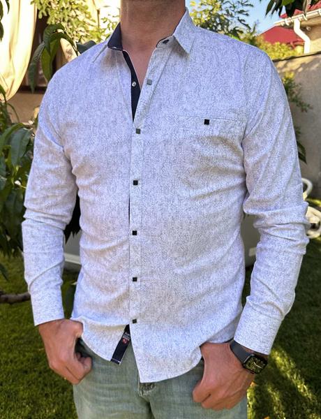 Рубашка Nik (M-2XL) 56439 white (деми)