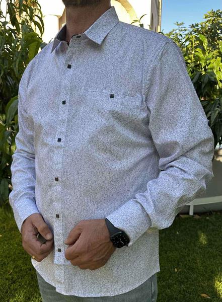 Рубашка Nik (3XL-6XL) 56442 white (деми)