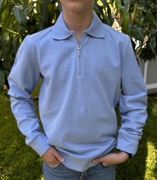 Свитер Nik (6-9) 56466 l.blue (деми)