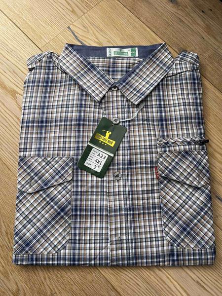 Рубашка Nik (XL-5XL) A23 beige (деми)