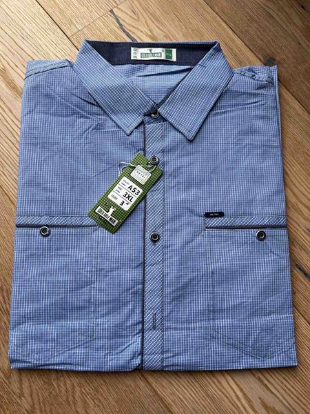 Рубашка Nik (XL-5XL) A53 l.blue (деми)