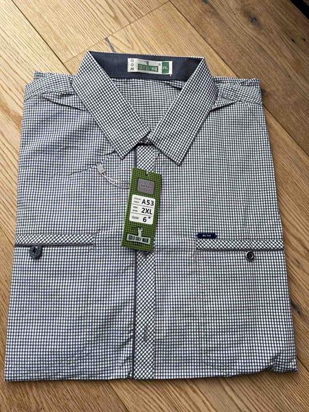 Рубашка Nik (XL-5XL) A53-2 navy (деми)