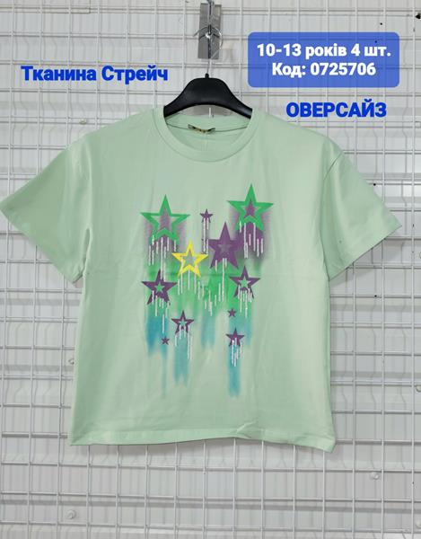 Футболка AMZ (10-13) 0725706 mint (лето)