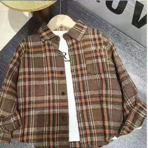 Рубашка Фунтик (5-9) 7727 brown (деми)