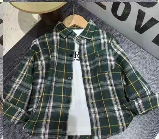 Рубашка Фунтик (5-9) 7727 green (деми)