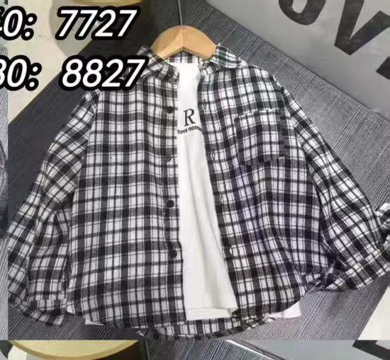 Рубашка Фунтик (5-9) 7727 grey (деми)