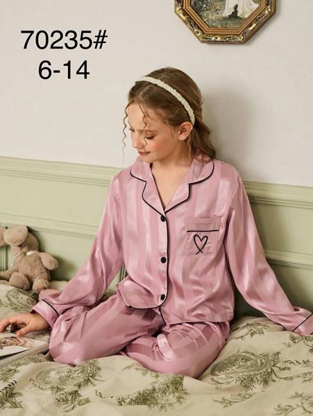Пижама Fili kids (6-14) 70235 pink (деми)