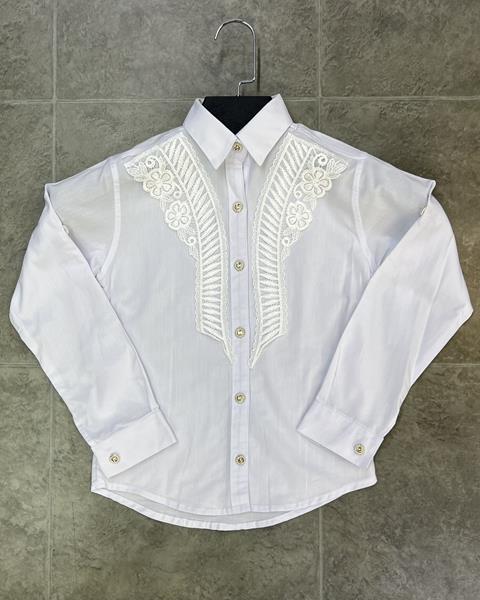 Рубашка Fili kids (6-9) FK1253 white (деми)