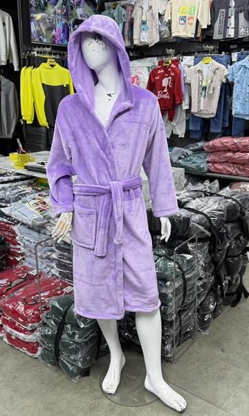 Халат Fili kids (9-13) FK1291 lilac (зима)