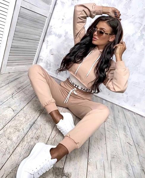 Костюм спорт Modnulya (42-46) N604 beige (деми)