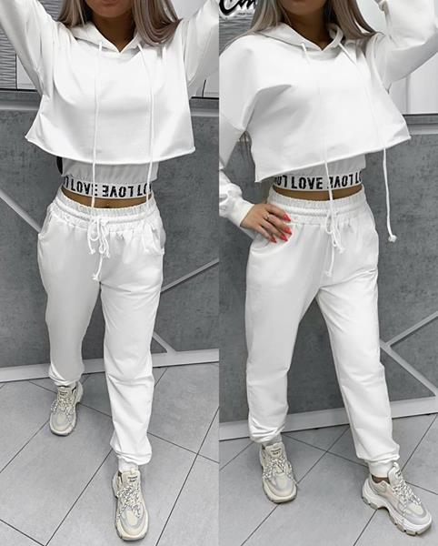 Костюм спорт Modnulya (42-46) N604 white (деми)