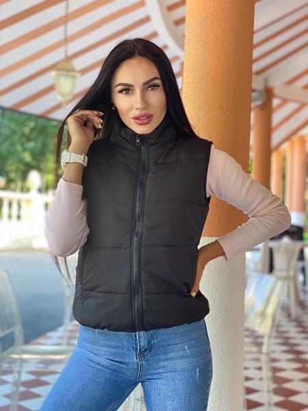 Жилетка Modnulya (42-46) N621 black (деми)
