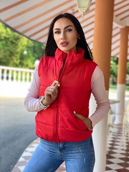 Жилетка Modnulya (42-46) N621 red (деми)