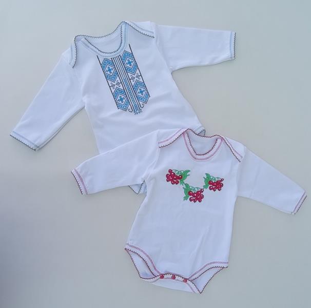 Боди Meloria (62-80) ML1675 white-l.blue (деми)