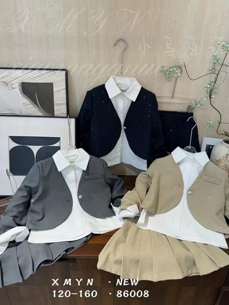 Костюм Delfinka (120-160) 86008 grey (деми)