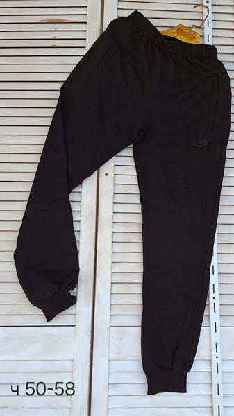Штаны спорт Sport style (46-54) 2 black (деми)