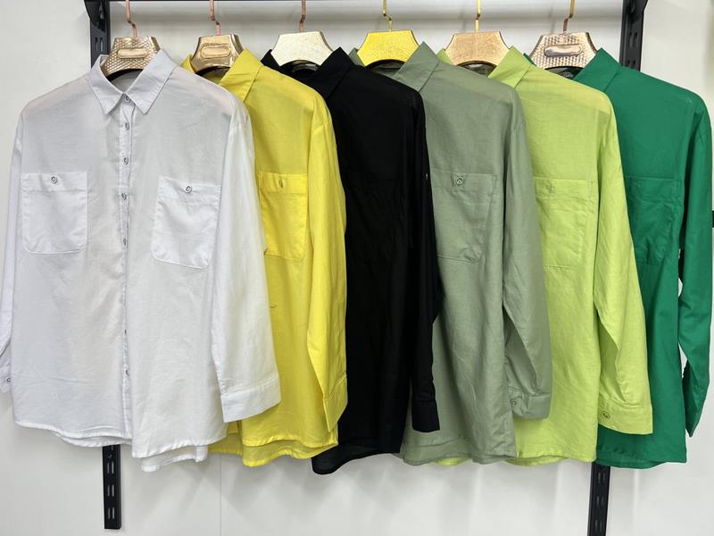 Рубашка Yafeier (S-XL) 16352085 l.green (деми)