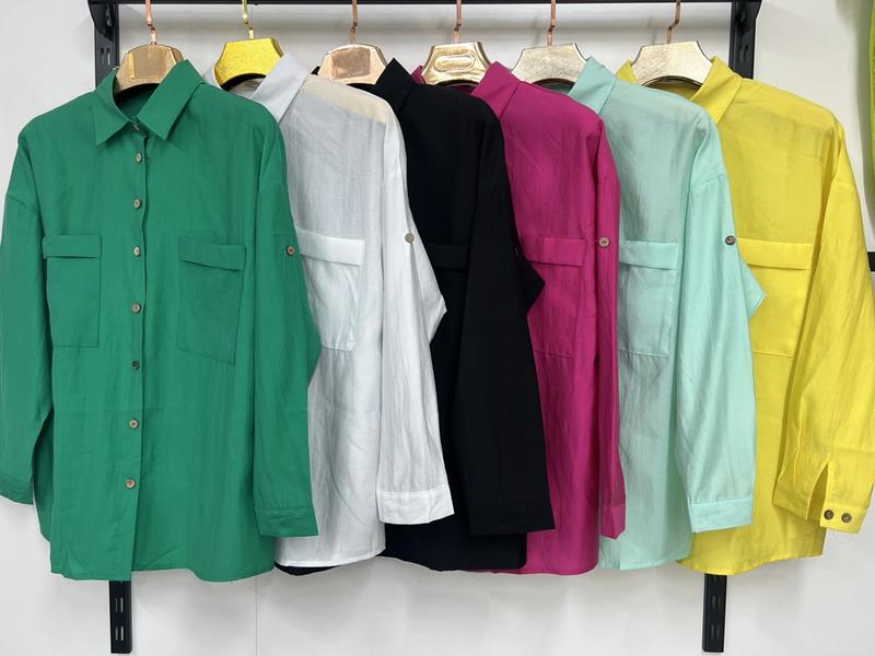 Рубашка Yafeier (S-XL) 17052407 yellow (деми)