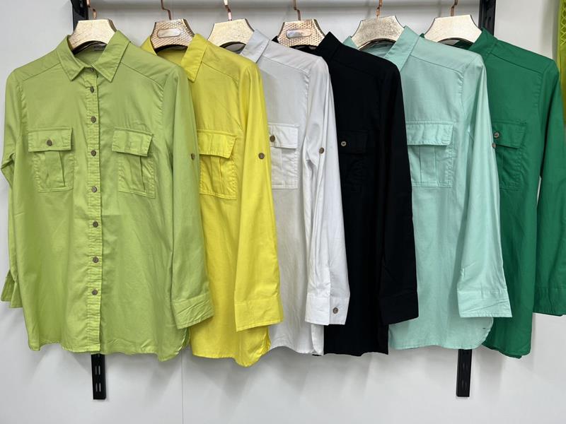 Рубашка Yafeier (S-XL) 17052413 l.green (деми)