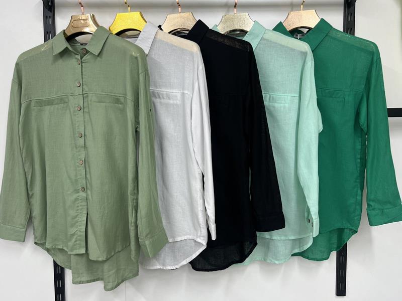 Рубашка Yafeier (S-XL) 18552279 mint (деми)