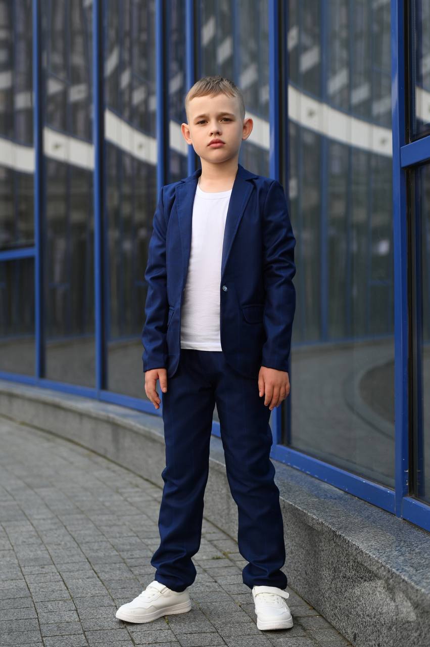 Костюм Alisa Brand (122-152) 2585-1 navy (деми)