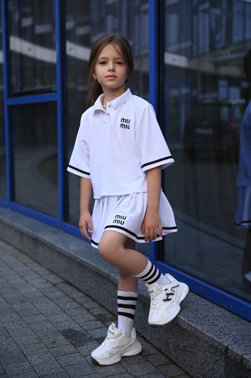 Костюм Alisa Brand (122-152) 2555 white (лето)